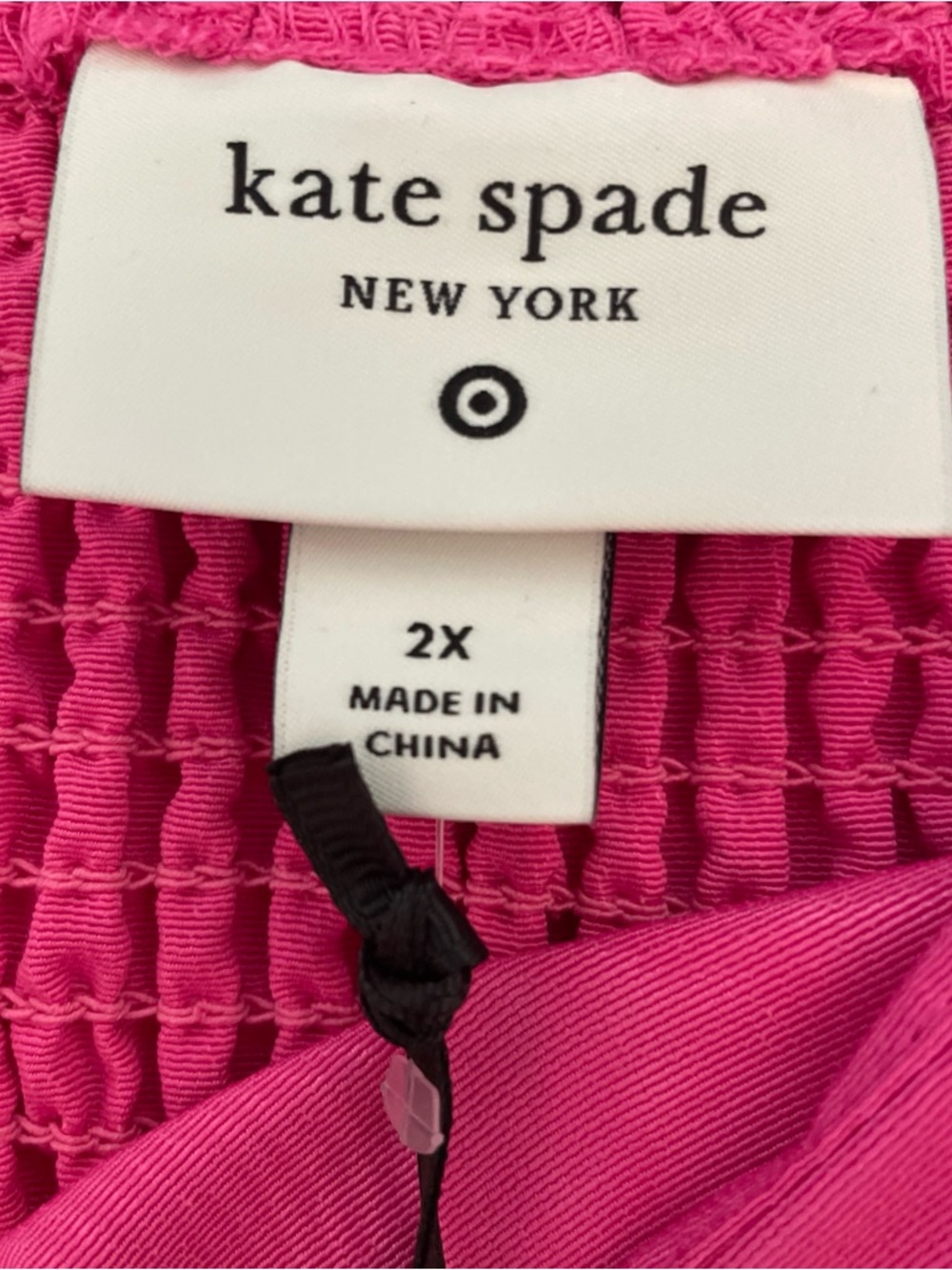 NWT Kate Spade New York x Target Tiered Ruffle Midi Tank Dress Pink 2X - Picture 3 of 13